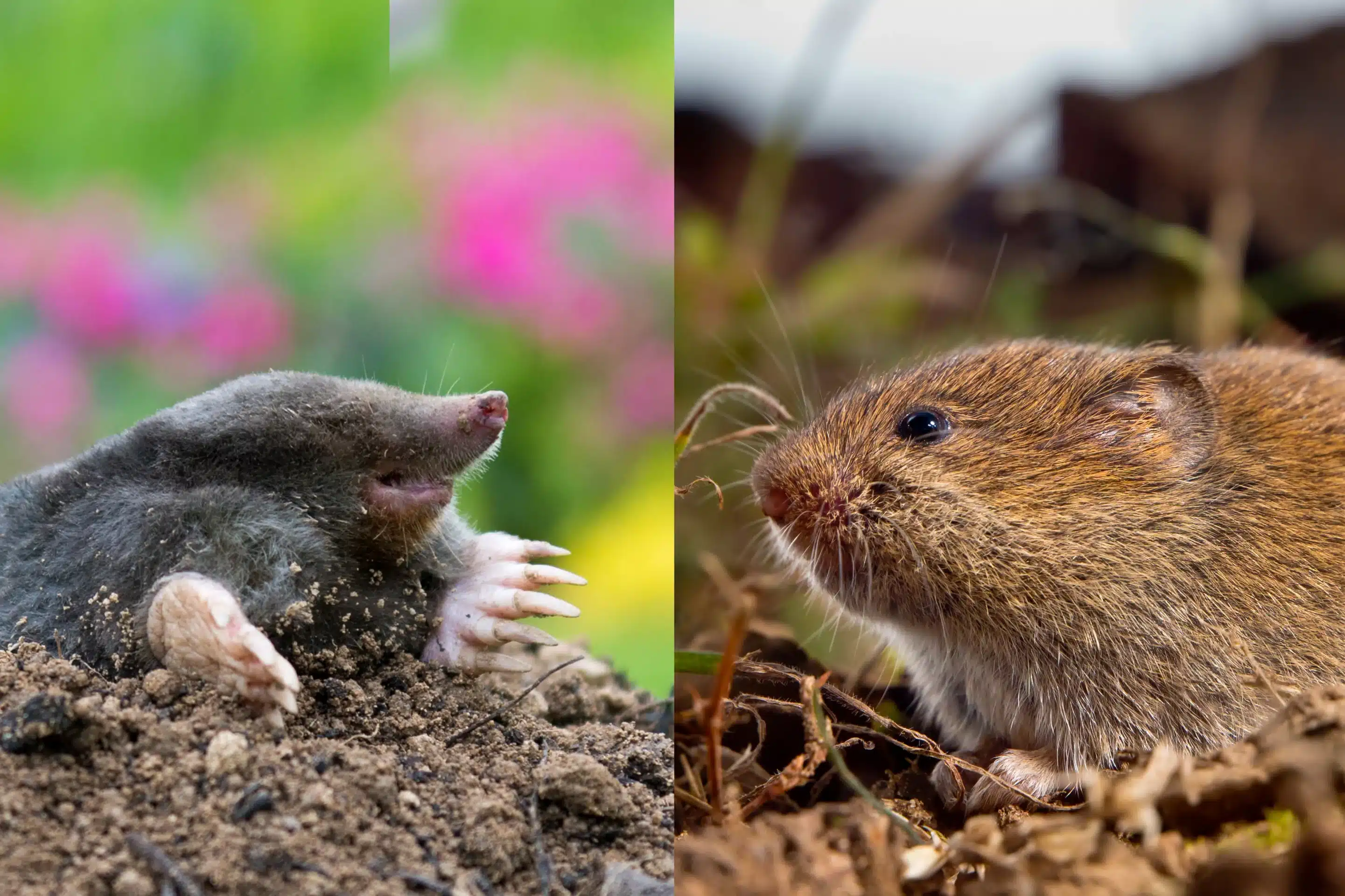 Unterscheid Maulwurf und Wühlmaus - Tramper2 und CreativeNature_nl Maulwurf oder Wühlmaus - Wildtiere in Deutschland