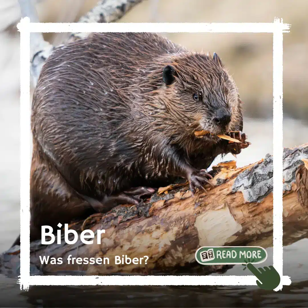 Was fressen Biber - Wildtiere in Deutschland