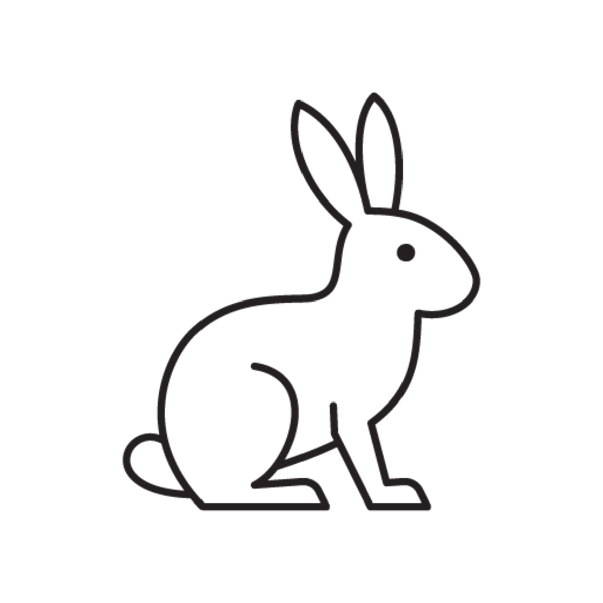 Wie ein Hase